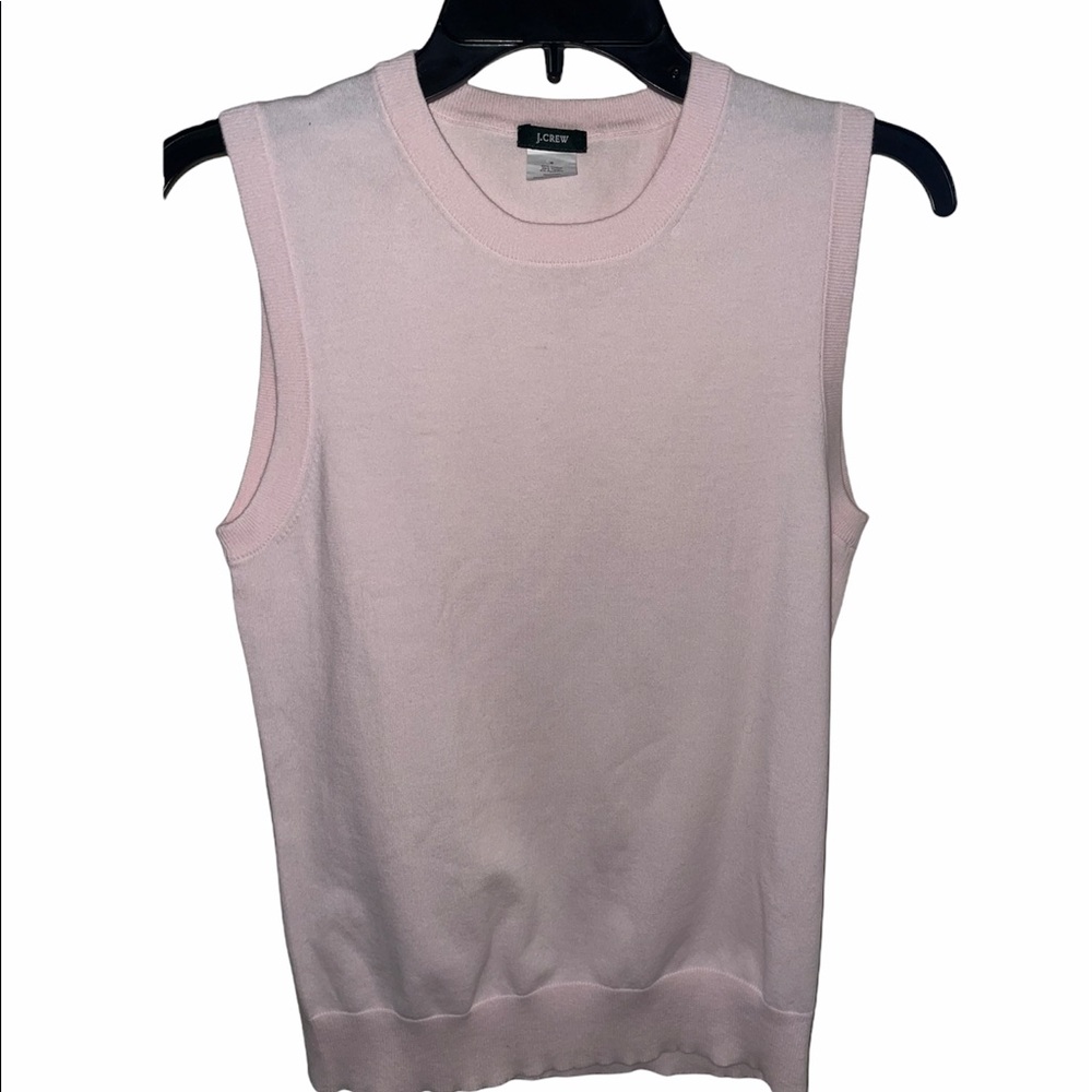 J crew sleeveless vest